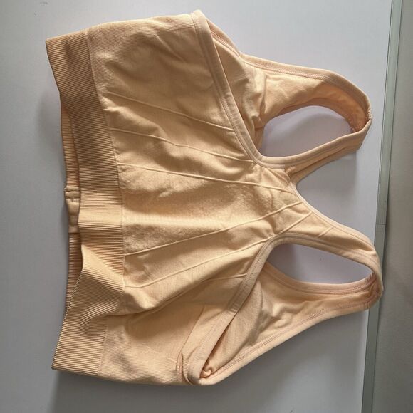 WANAYOU Women's Front Zip Sports Bra Nude Size Medium 3-pack - Picture 3 of 6